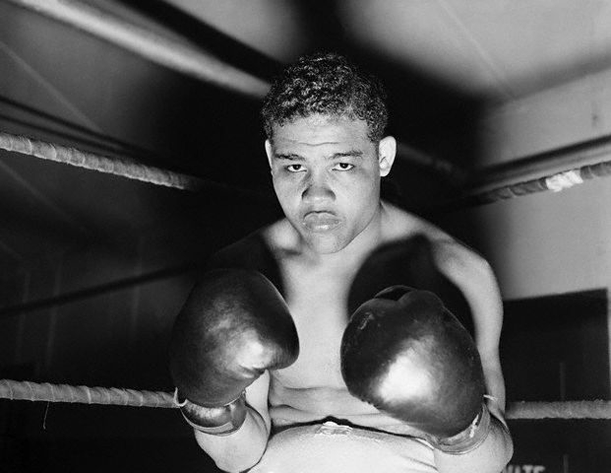 The boxing gloves of heavyweight champion Joe Louis have been